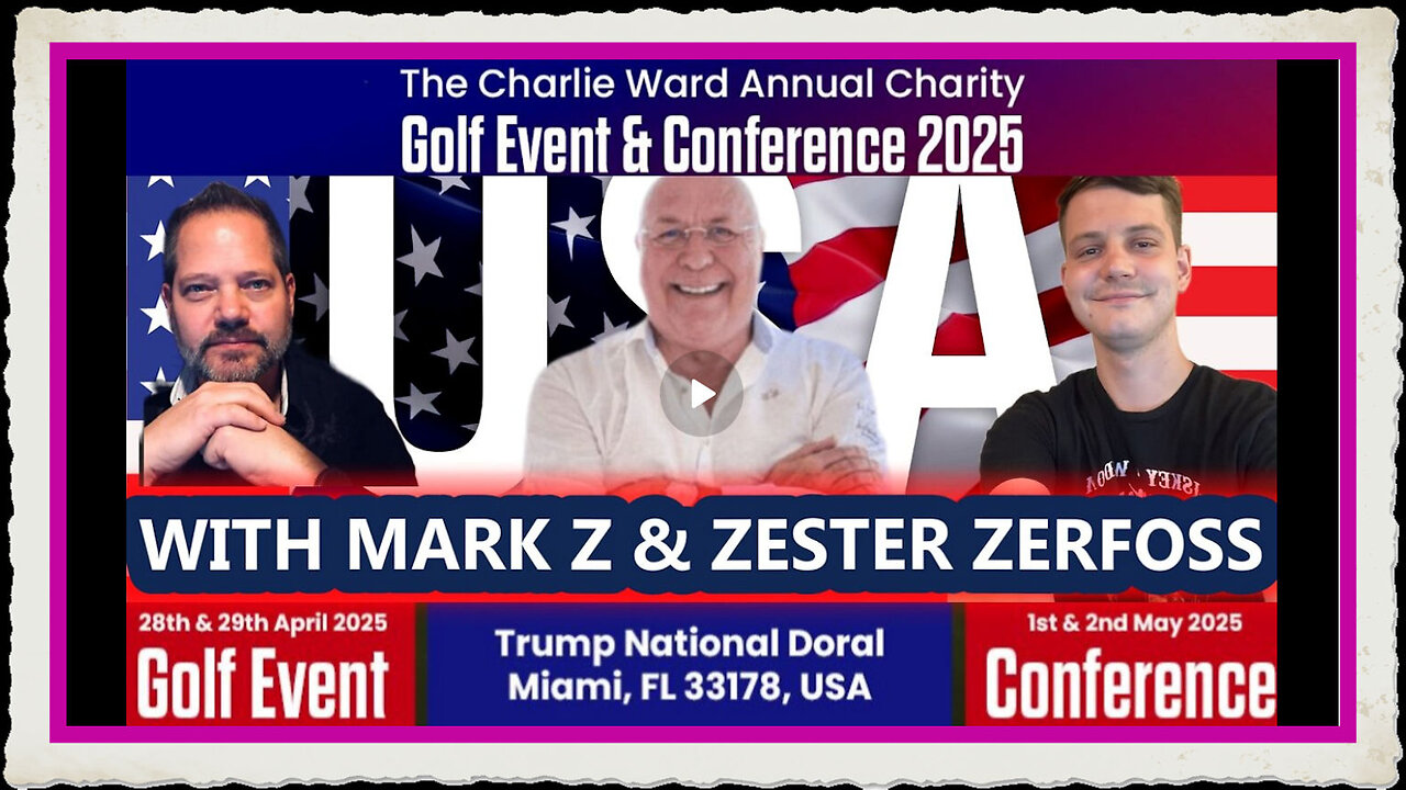 CHARLIE WARD GOLF CONFERENCE 2025 WITH MARK Z ZESTER ZERFOSS