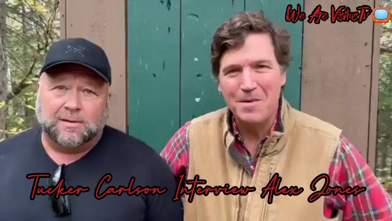 Tucker Carlson Interview Alex Jones From "INFO WARS" #VishusTv 📺