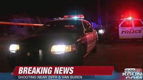 One man shot on east side, suspect on the loose