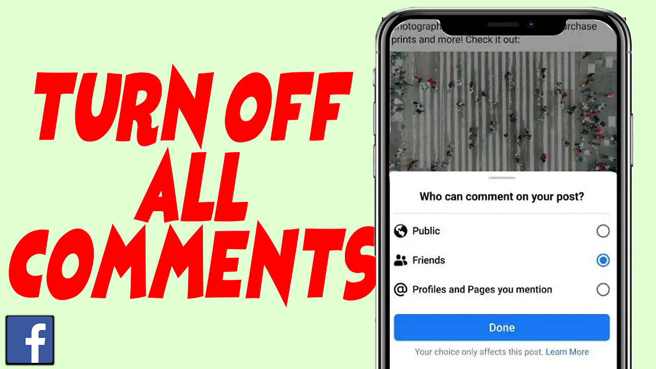 How To Turn Off Comments On Facebook Posts