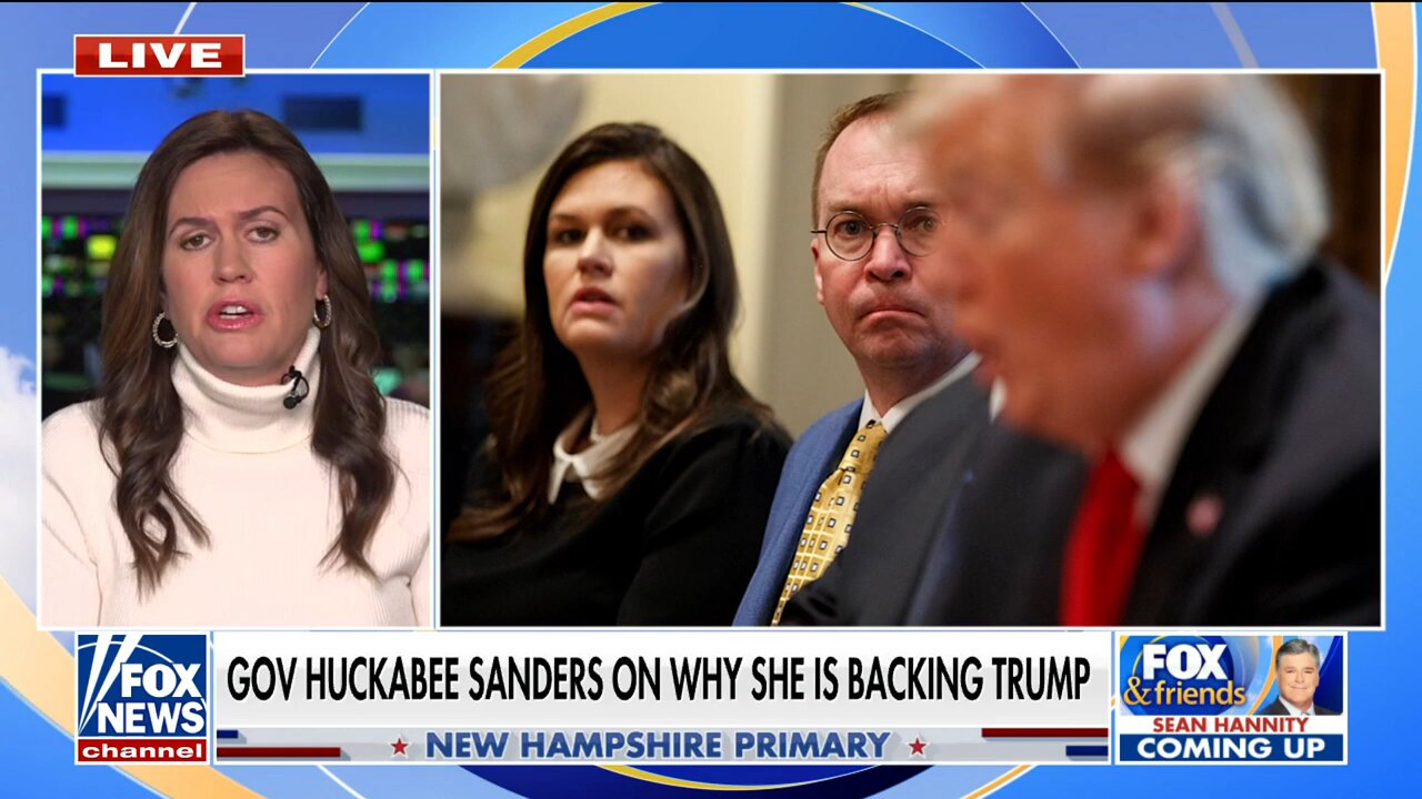 Sarah Huckabee Sanders calls out Biden's 'record of failure': Trump will win in November