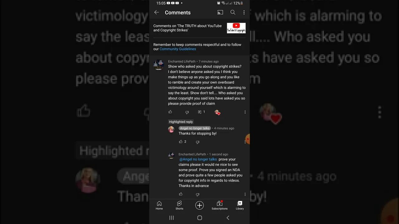 Angel Talks Crap Too Fast Replies Fast But Makes No Effort To Provide Proof Of Claim As Usual