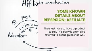 Some Known Details About Refersion: Affiliate Marketing & Tracking Software