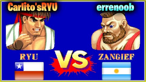 Street Fighter II': Champion Edition (Carlito'sRYU Vs. errenoob) [Chile Vs. Argentina]