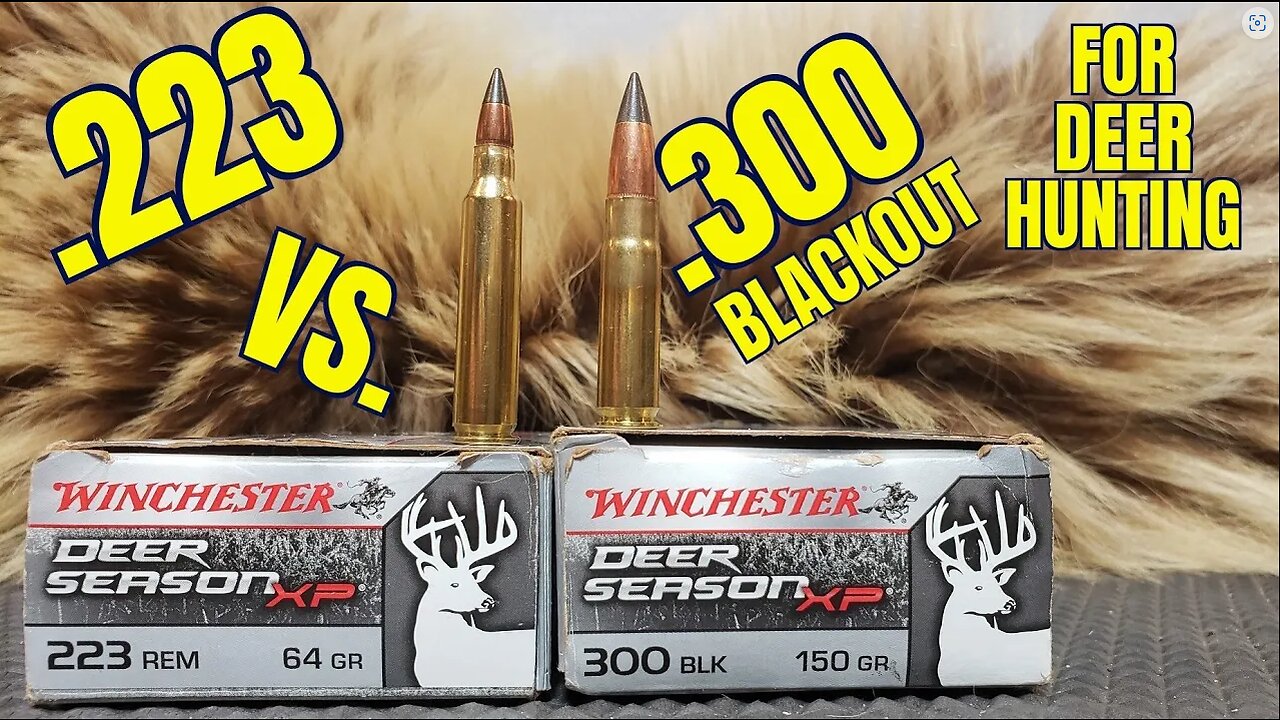 .223 Remington vs. .300 Blackout for Deer Hunting