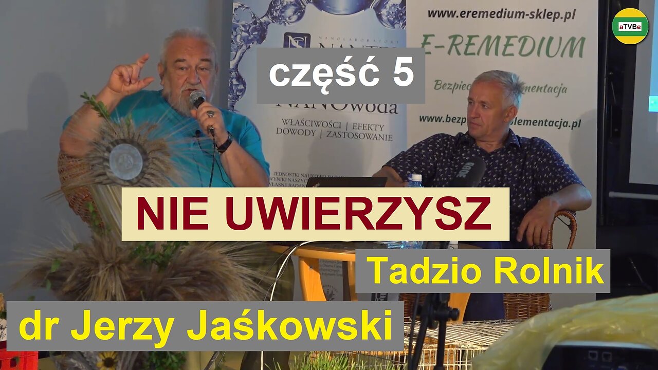 NIEKTÓRZY LUDZIE UWIERZĄ WE WSZYSTKO część 5 dr Jerzy Jaśkowski (usunięty przez YT)