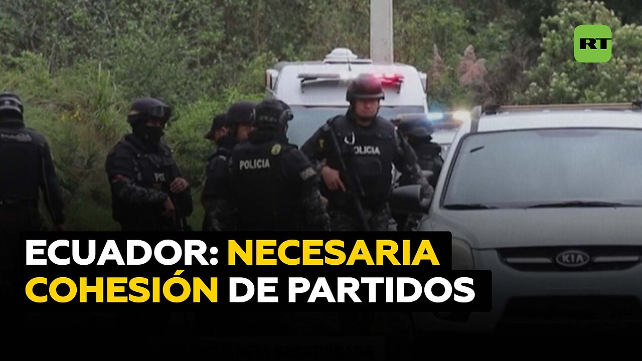 Periodista: Es fundamental una "cohesión y una unidad multipartidista" en Ecuador