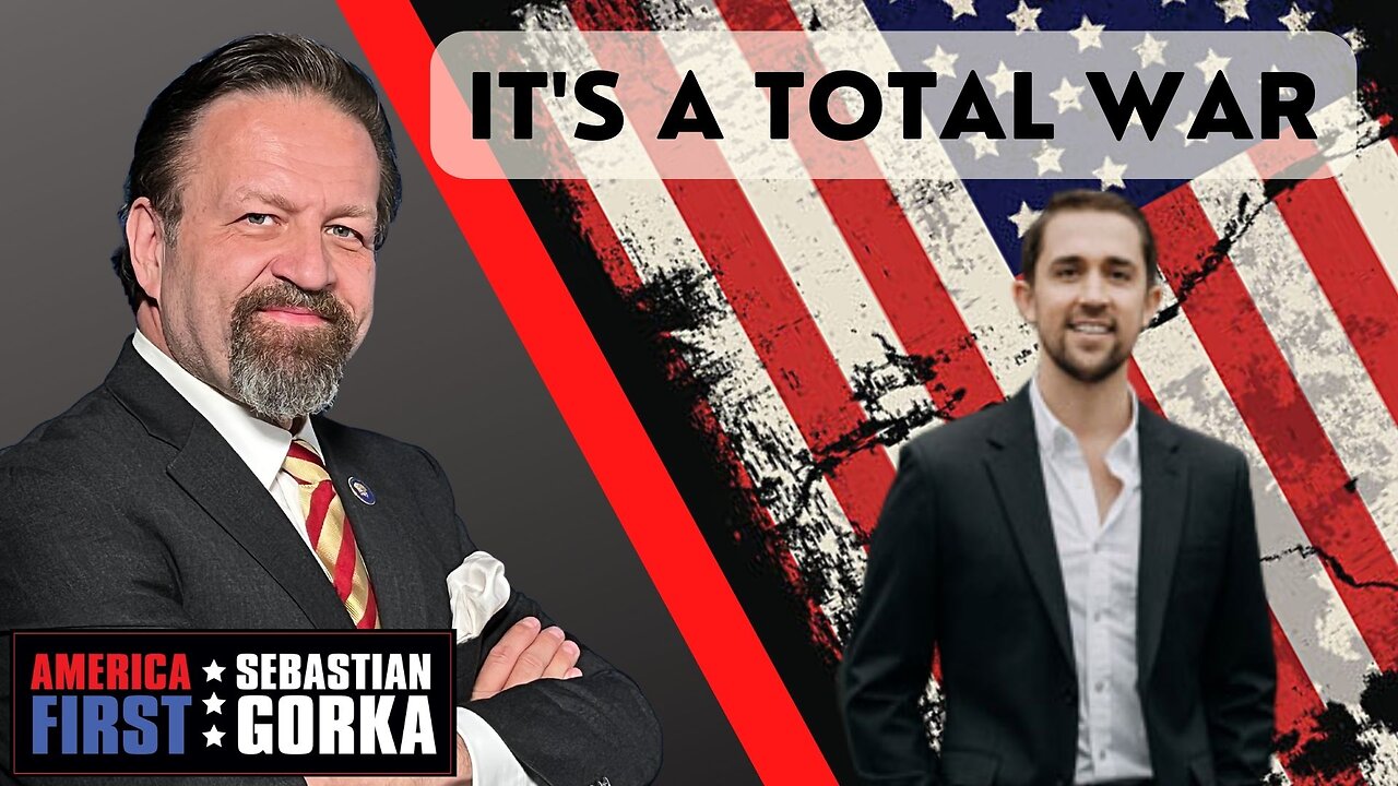 It's a total war. Chris Rufo with Sebastian Gorka One on One