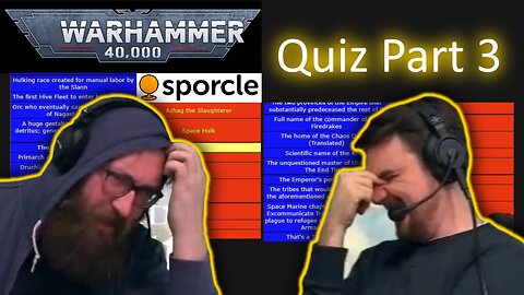 Tom and Ben take Warhammer quiz 3