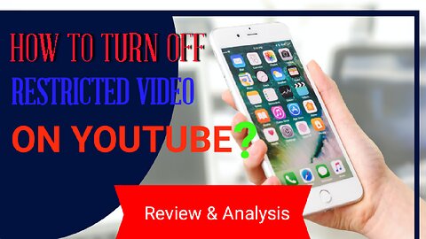 HOW TO TURN OFF RESTRICTED MODE ON YOUTUBE
