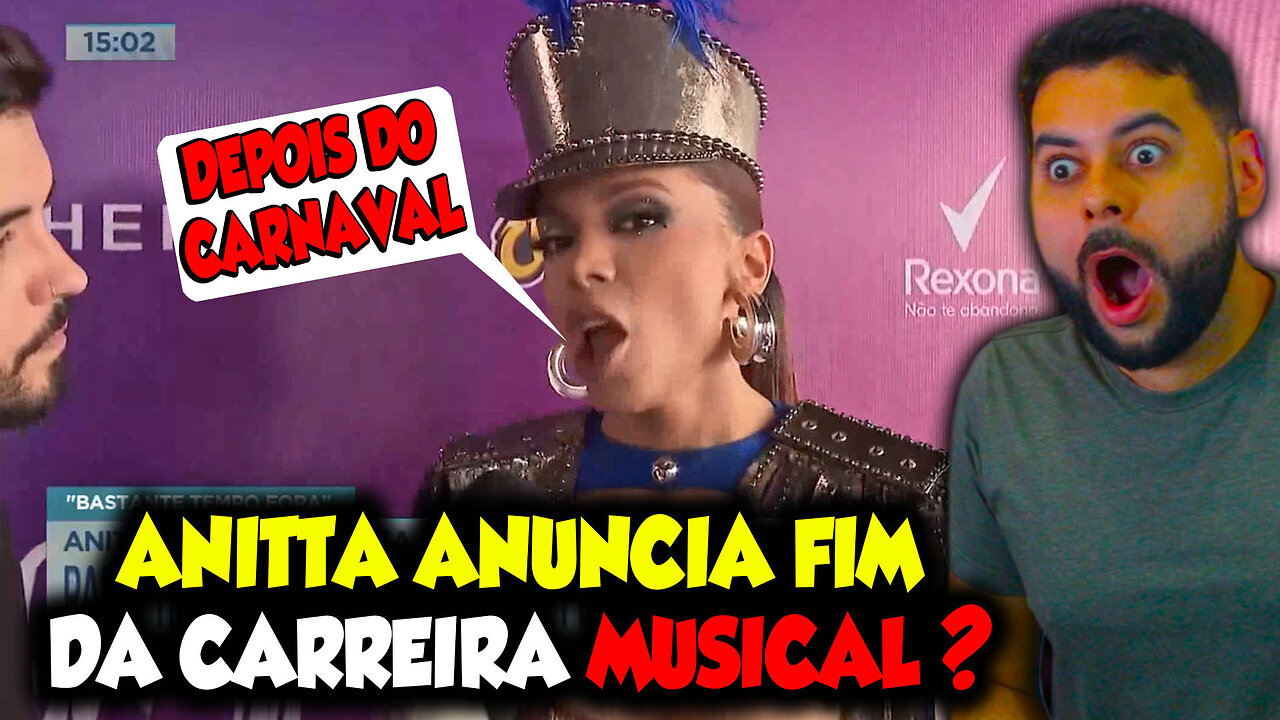ANITTA ANUNCIA FIM DA CARREIRA MUSICAL?