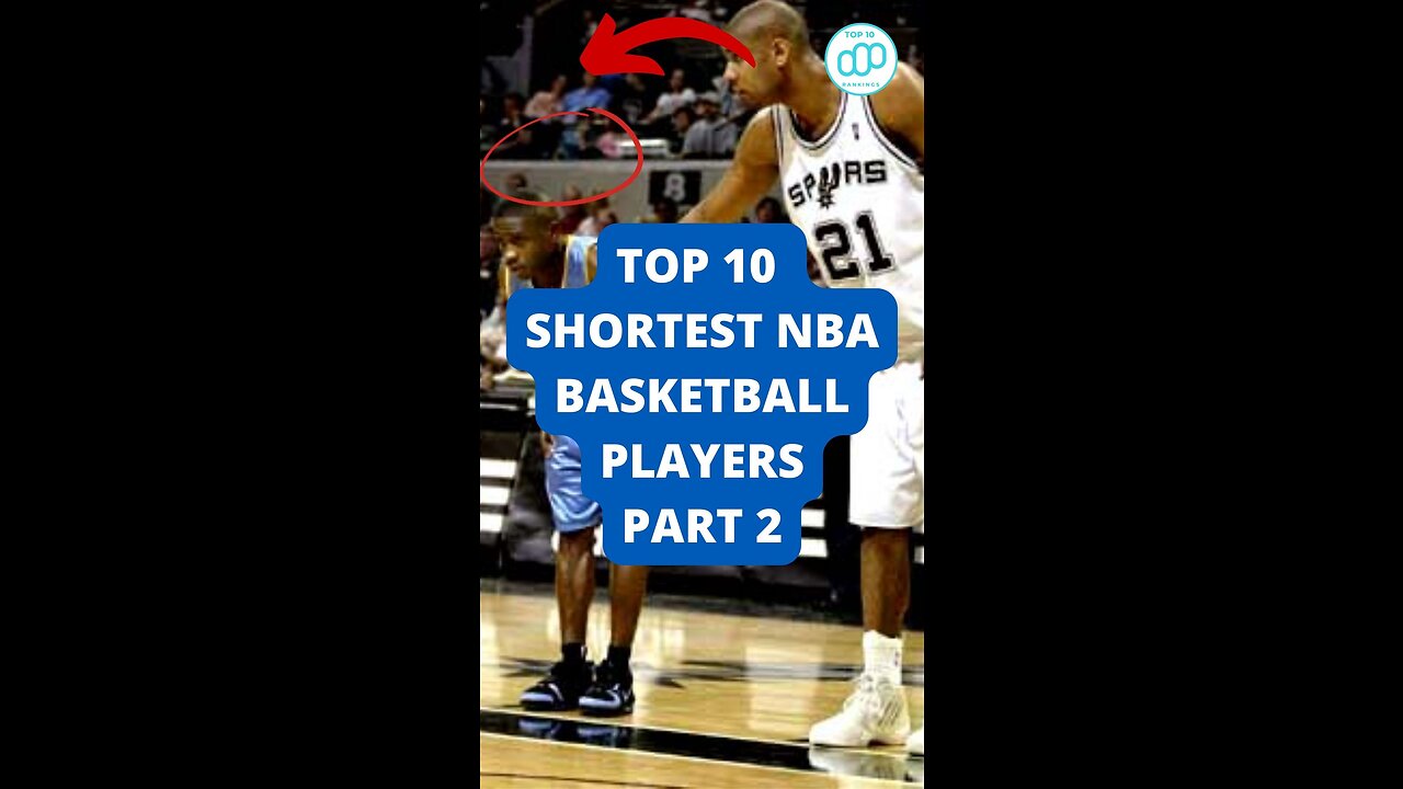 Top 10 Shortest NBA Basketball Players Part 2