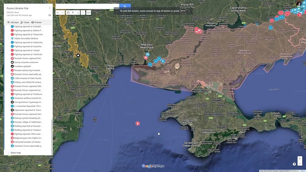 [ Ukraine SITREP ] Day 60-61 Summary - Breakthrough south of Izyum; Transnistria attack; Bryansk