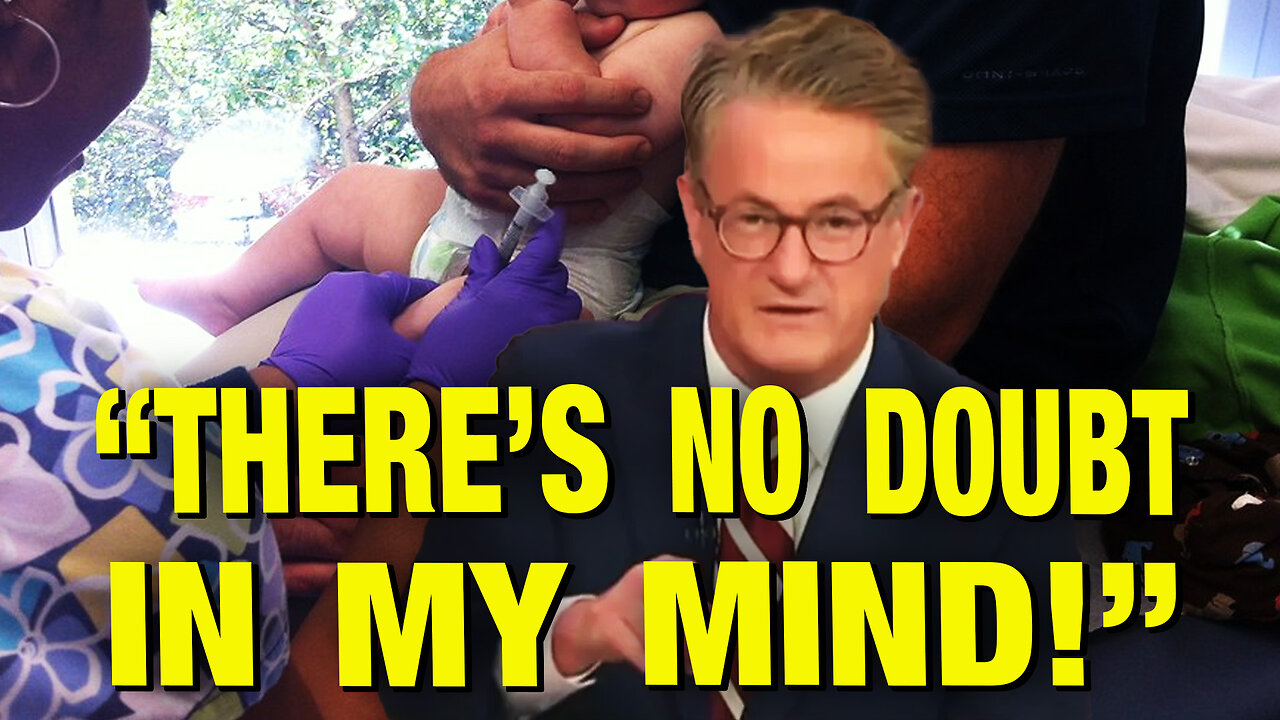 Joe Scarborough USED TO Blame Vaccines For Autism!