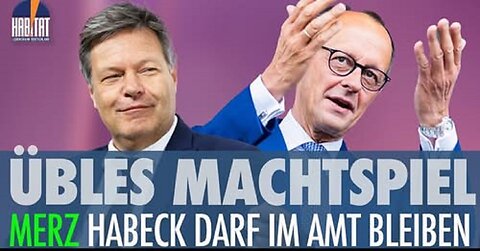 Blackrock CDU MERZ VERKAUFT DEUTSCHLAND - Habeck soll Wirtschaftsminister bleiben