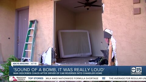 Chandler man survives Tesla reversing into his bedroom