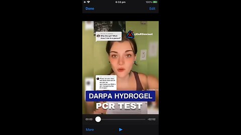 Covid PCR Test : DARPA Hydrogel