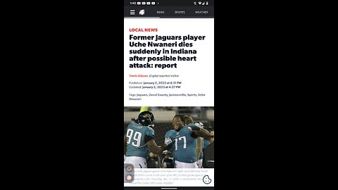 Electrical pollution, vaccines and the collapse of athletes in the last 30 years?