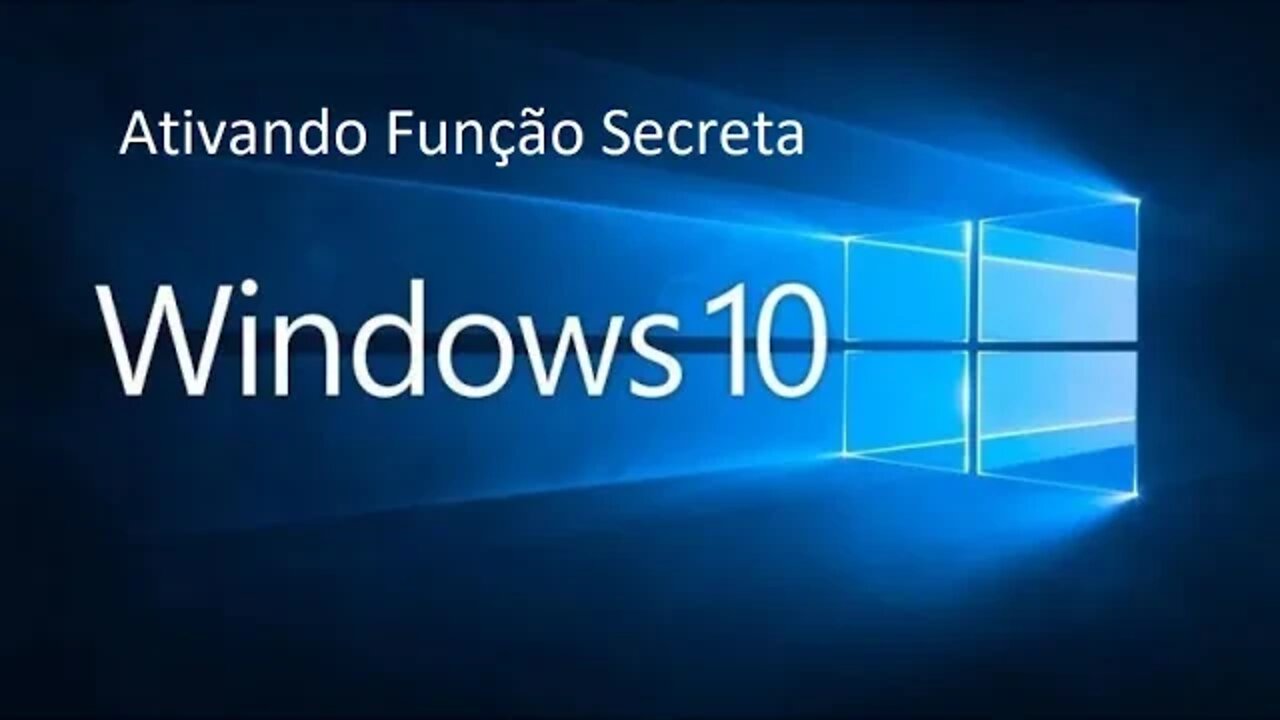 Ativando a função secreta do windows 10 "Copiar para /Mover para" !