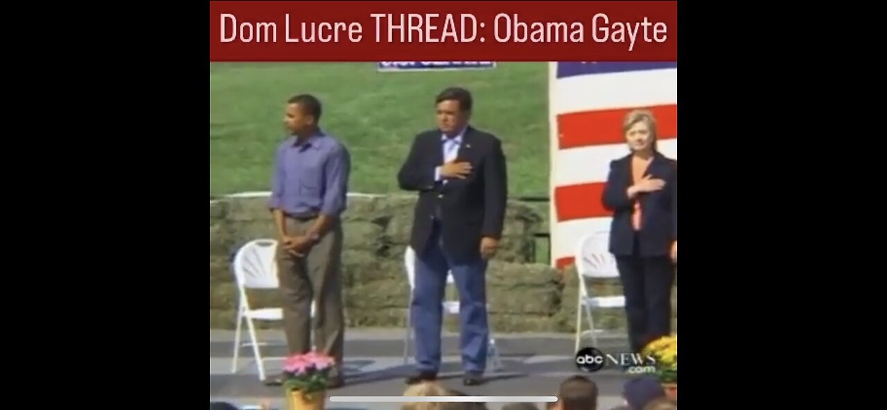 THAT TIME OBAMA REFUSED TO ACKNOWLEDGE THE FLAG