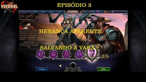 ETERNAL CG SOMBRA A DENTRO EP 3 HERANÇA APARENTE