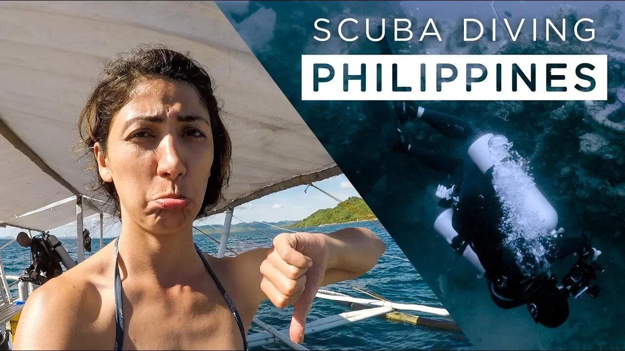 My WORST Scuba Diving Day in Coron, Palawan - Philippines Vlog (Episode 7)