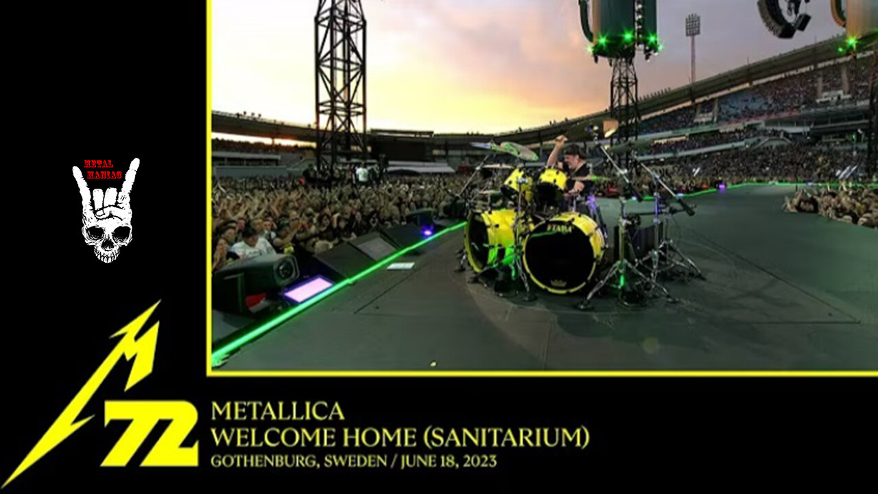 Metallica - Welcome Home (Sanitarium) (Gothenburg Sweden - June 18, 2023)