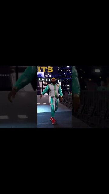WWE 2k22 Angelo Dawkins Entrance #shorts