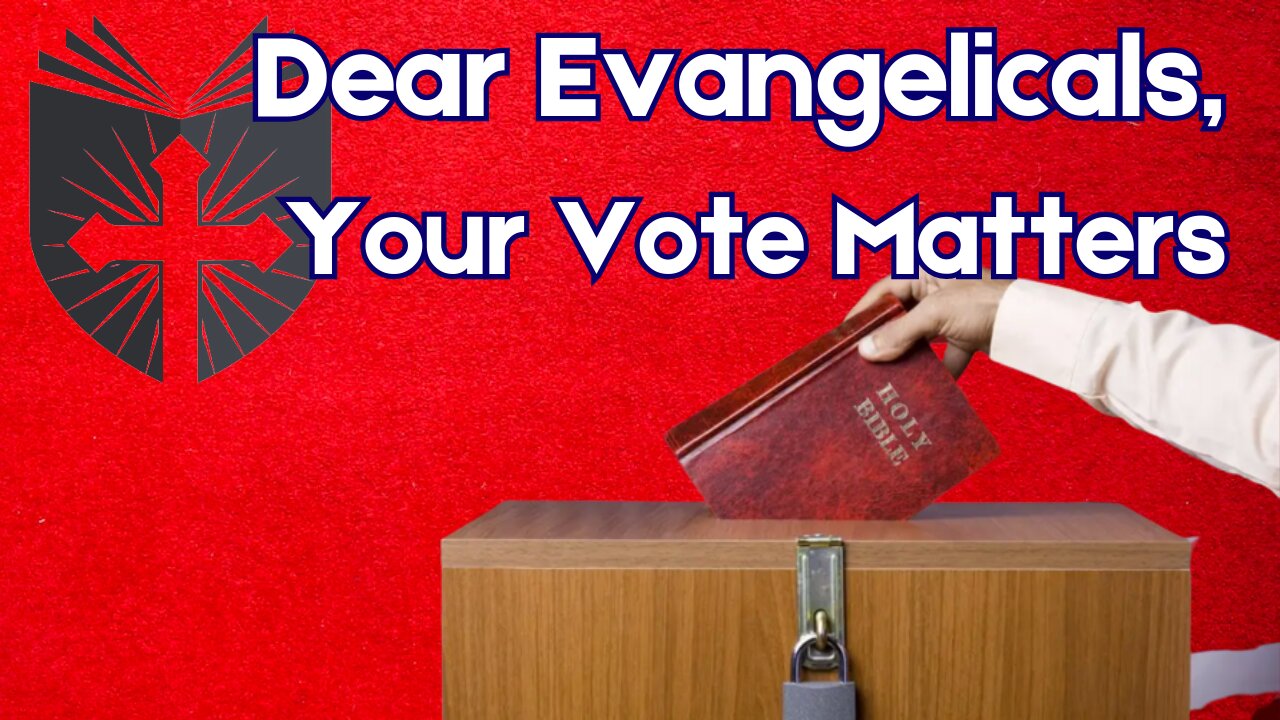 Dear Evangelicals, Your Vote MATTERS | Pastor Peter Mordh