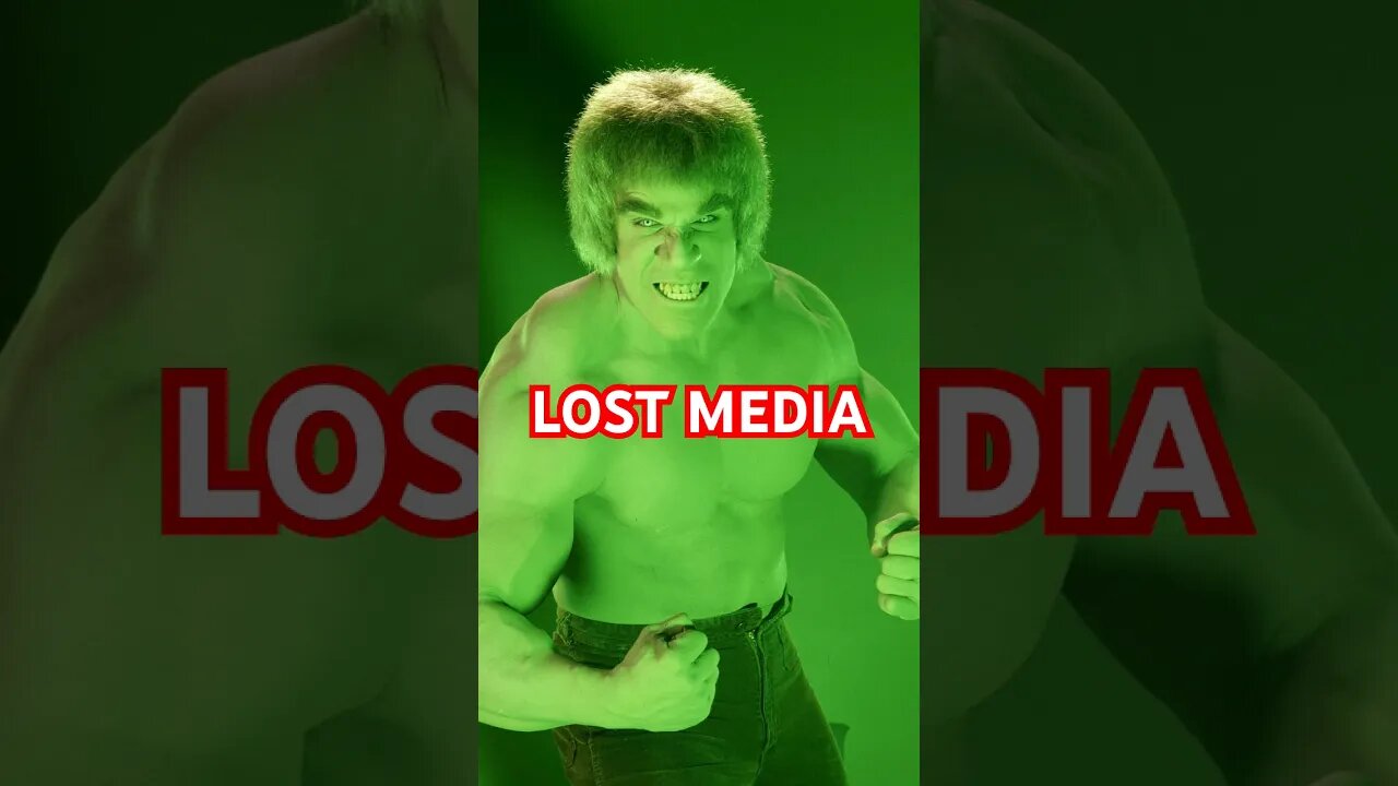 Lost Hulk Episode! #Hulk #lostmedia