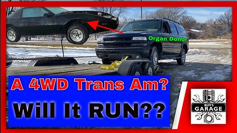 Our 1982 Trans Am Gets A Much Needed Organ Donation from a Z71 Suburban?