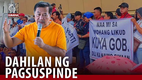 Cong. Pantaleon Alvarez, ikinuwento ang naging ugat ng suspension kay Gov. Edwin Jubahib