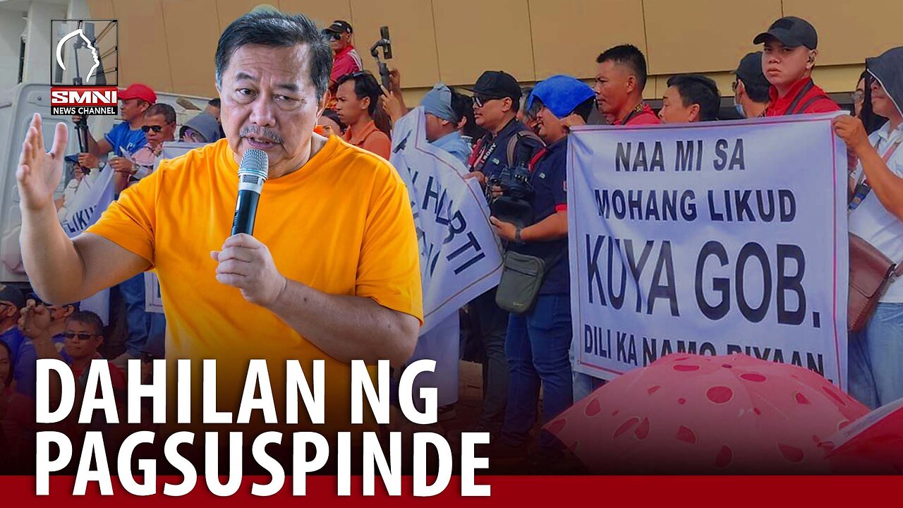 Cong. Pantaleon Alvarez, ikinuwento ang naging ugat ng suspension kay Gov. Edwin Jubahib