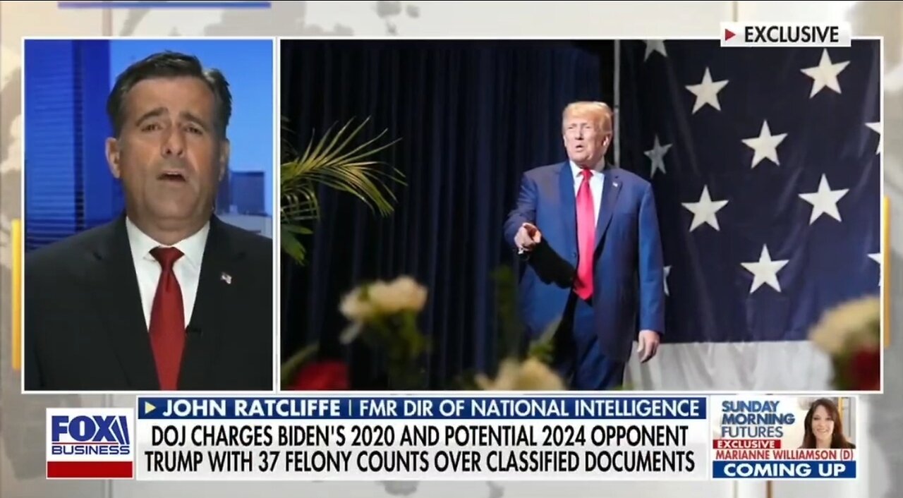 Fmr DNI John Ratcliffe Provides FACTS About Trump Indictment