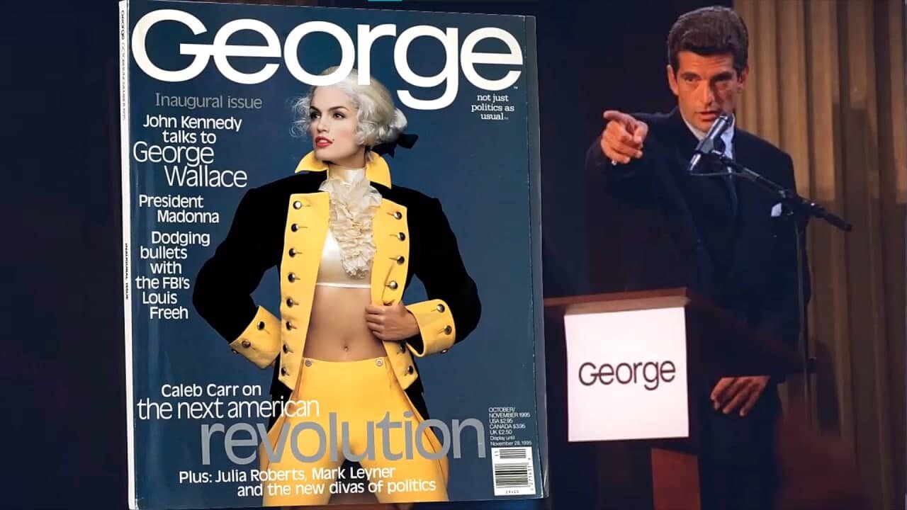 JFK JR GEORGE MAGAZINE COVERS IN CHRONOLOGICAL ORDER 1995-2001