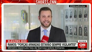 Ramos: "Forças armadas estarão sempre vigilantes" | VISÃO CNN