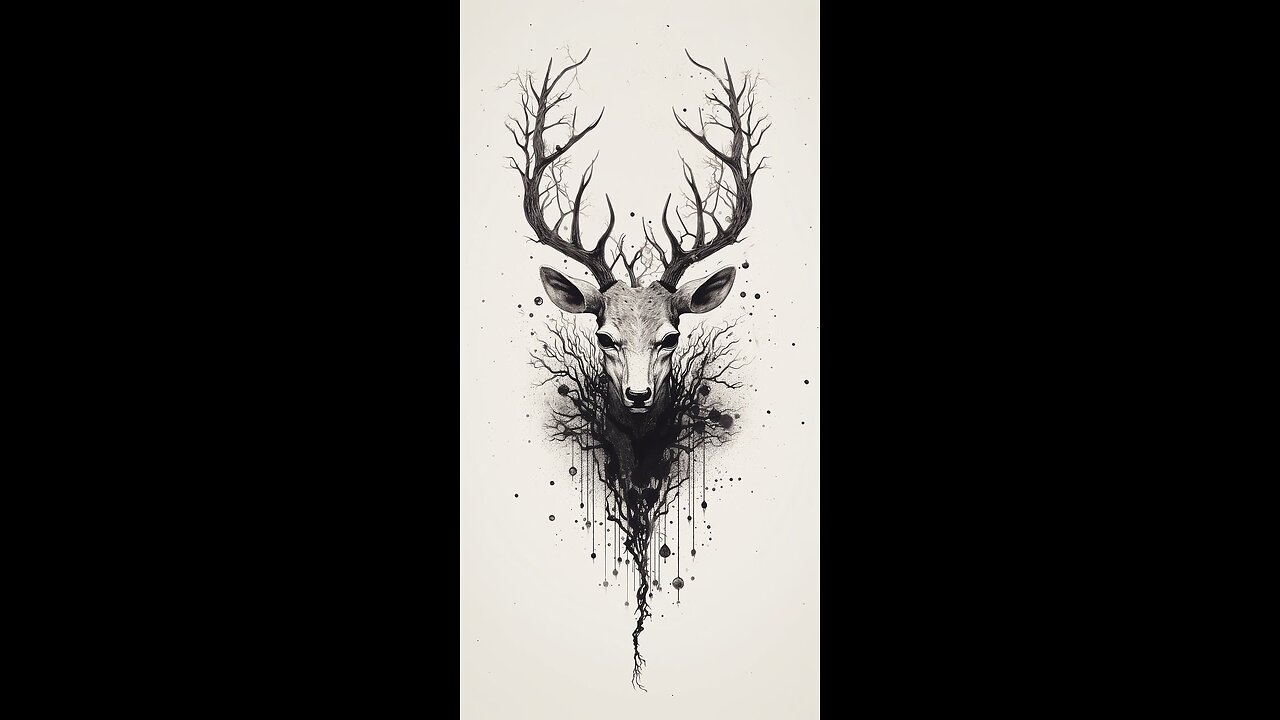 Deer Head Stag Mount