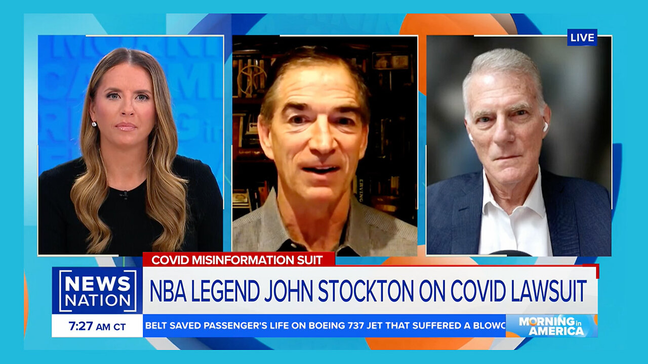 NBA Legend John Stockton Sues Washington State Officials Over Covid-19 Bans (NewsNation)