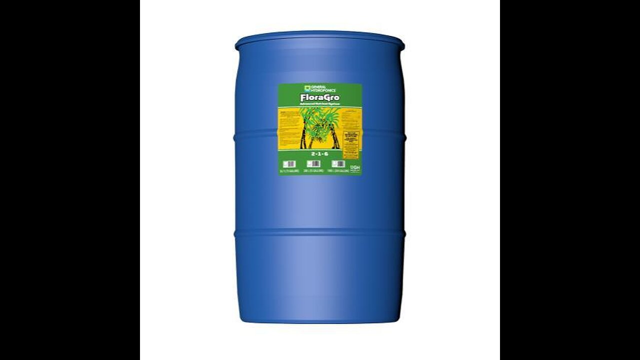 General Hydroponics FloraGro 2-1-6, Use With FloraMicro & FloraBloom, Provides Nutrients For St...