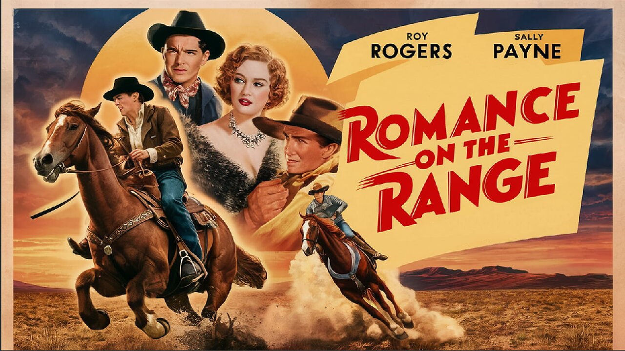 ROMANCE ON THE RANGE (1942) Roy Rogers, George "Gabby" Hayes & Sally Payne | Western | B&W