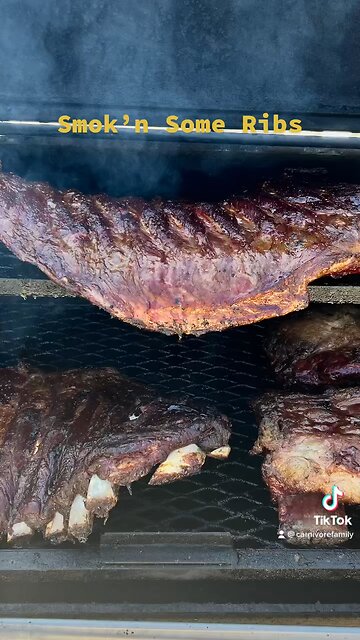 Smok’n Beef and Pork Ribs!