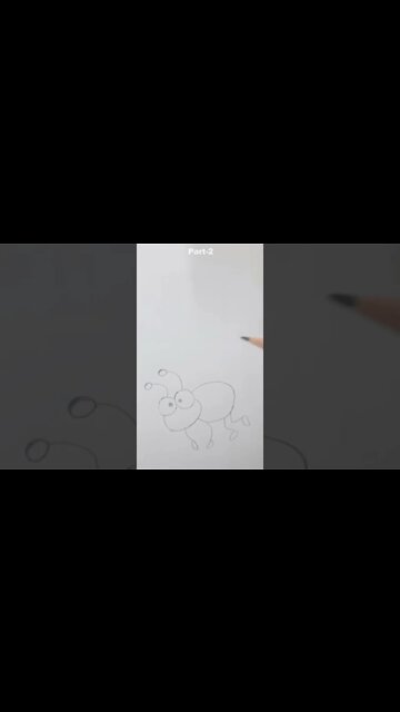 Easy Honey Bee Pencil Drawing Shorts-2 #honeybeedrawing #shorts #shortsvideo