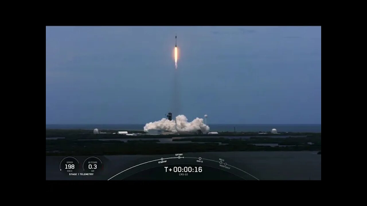 CRS-22 Launch: Liftoff