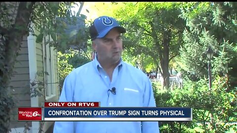 Confrontation over attempted theft of Trump sign turns physical 1