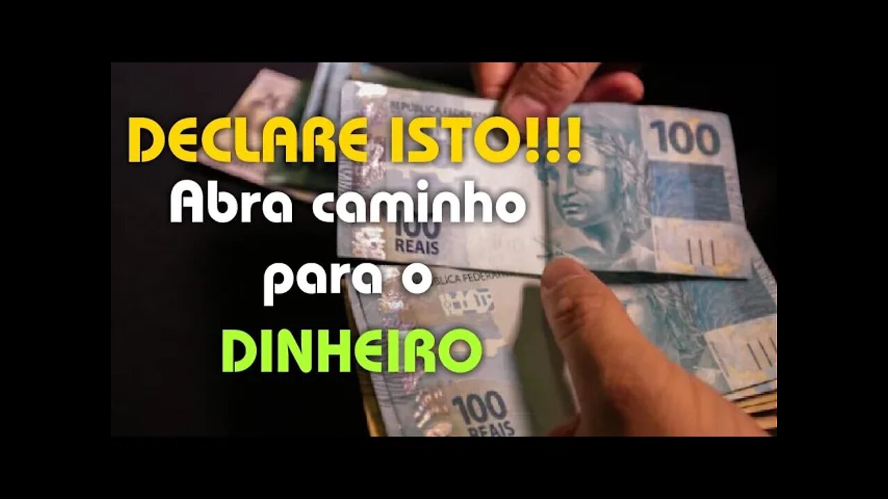 OBSERVE SEUS PENSAMENTOS PARA QUE O DINHEIRO SE MANIFESTE EM SUA VIDA - LEI DA ATRAÇÃO