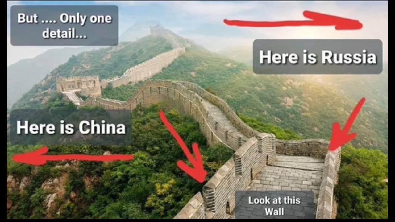 The Great Wall of Tartaria, NOT China