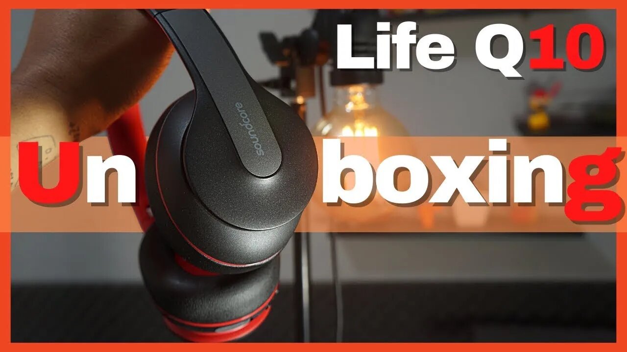 FONE SOUNDCORE LIFE Q10 O FONE DA ANKER CUSTO + BENEFICIO UNBOXING E HANDS ON!