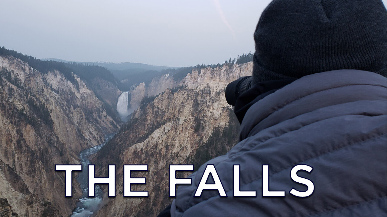 Landscape Photography At Grand Canyon of Yellowstone ~ Yellowstone Falls