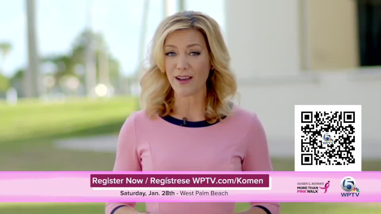 Join WPTV at 2023 Susan G. Komen More Than Pink Walk