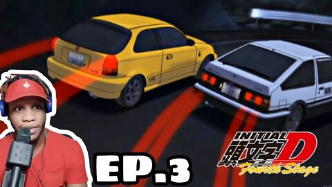 Initial D Fourth Stage Episode 3 Reaction 初期の第4段階です。